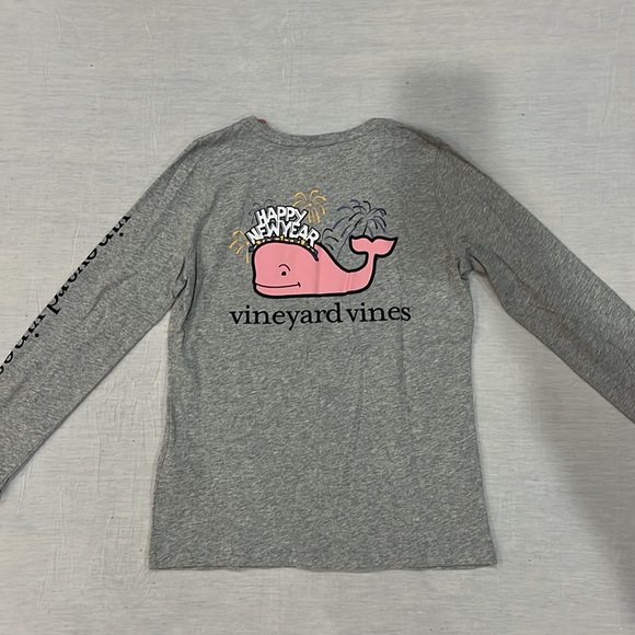 Vineyard Vines Long-Sleeve New Years Tee - Picture 2 of 2